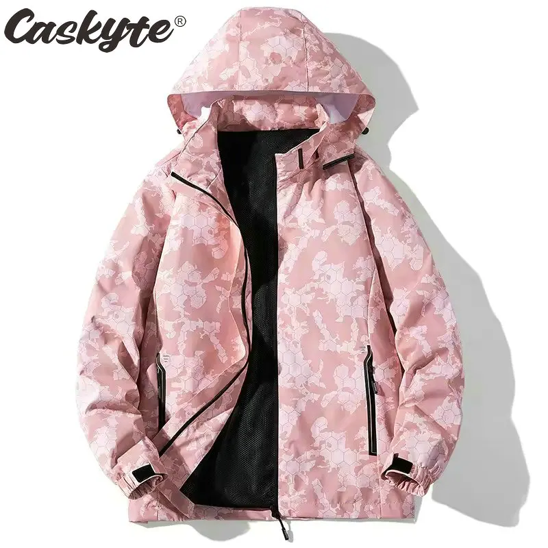

New CASKYTE Mountain Bike Clothes Hiking Outerwear Cycling MTB Jacket Women Windproof Waterproof Coat Chaqueta Impermeable Muje