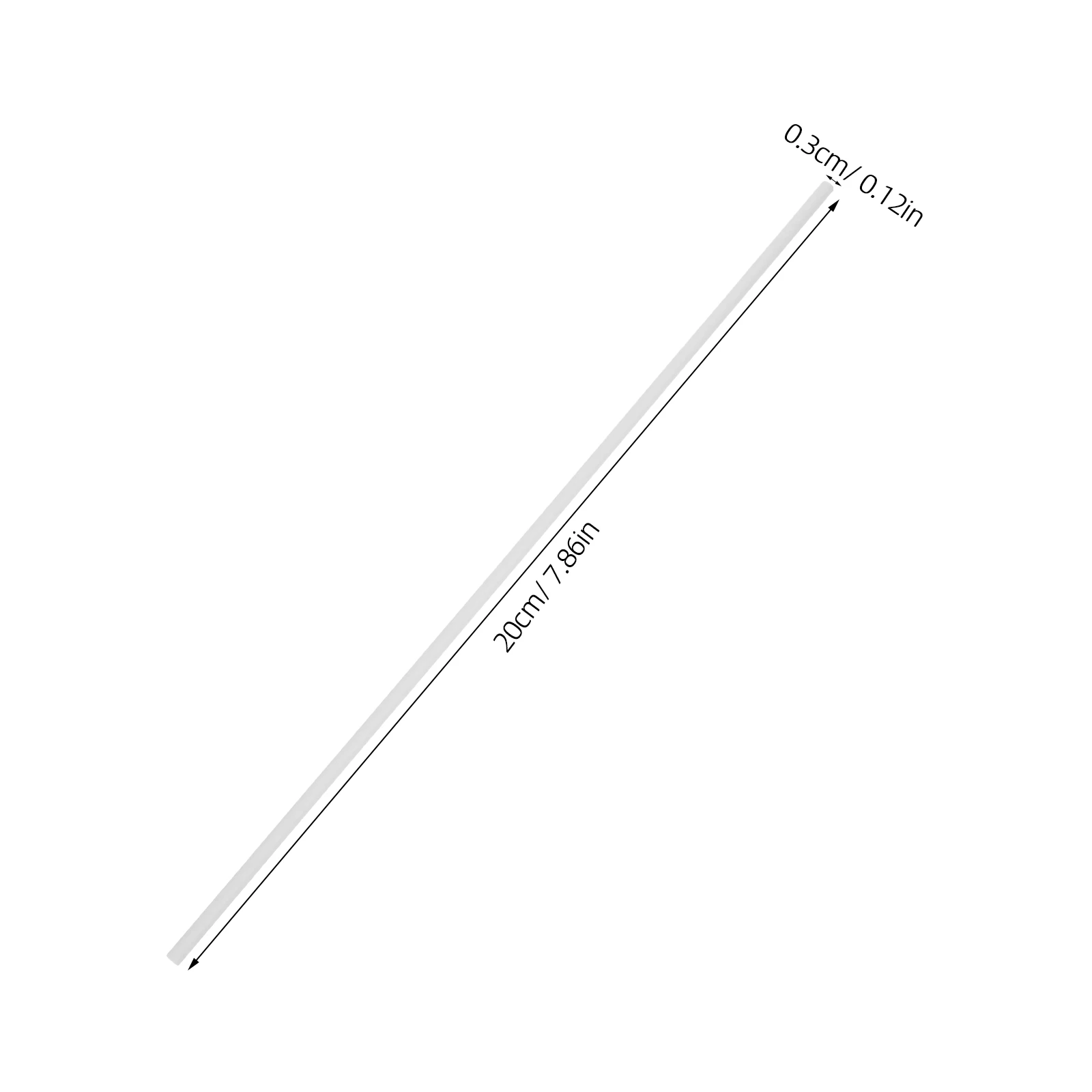 

100pcs Lollipop Making Handmade Diy Sweets White Convenient Paper Lollipop Smooth Surface Candy Holder Bulk Chocolate