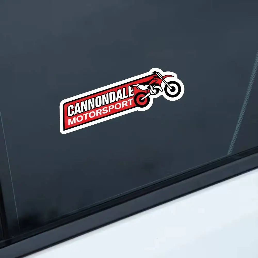 

for Cannondale Waterproof Stickers For Decorating Car Windows Motorcycles And Computers.