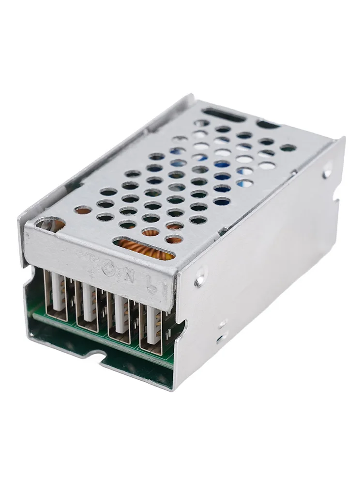 Convertidor de potencia reductor Powermodule DC 9V-36V DC-DC gran corriente plástico amplio voltaje 5,2 V/5A/25W 70x40x30mm