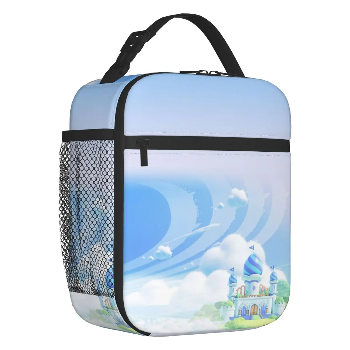 Bolsas de almoço isoladas personalizadas M-Marioes Video Game Brothers Friends para escola, escritório, caixa térmica reutilizável, lancheira térmica para homens e mulheres