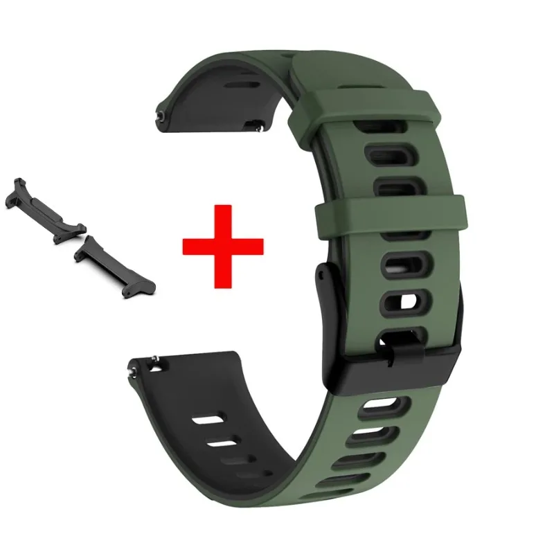 Two-tone Soft Silicone Strap For Samsung Galaxy Watch Ultra 47mm Breathable Wristband For Samsung Galaxy Watch Ultra Accessories