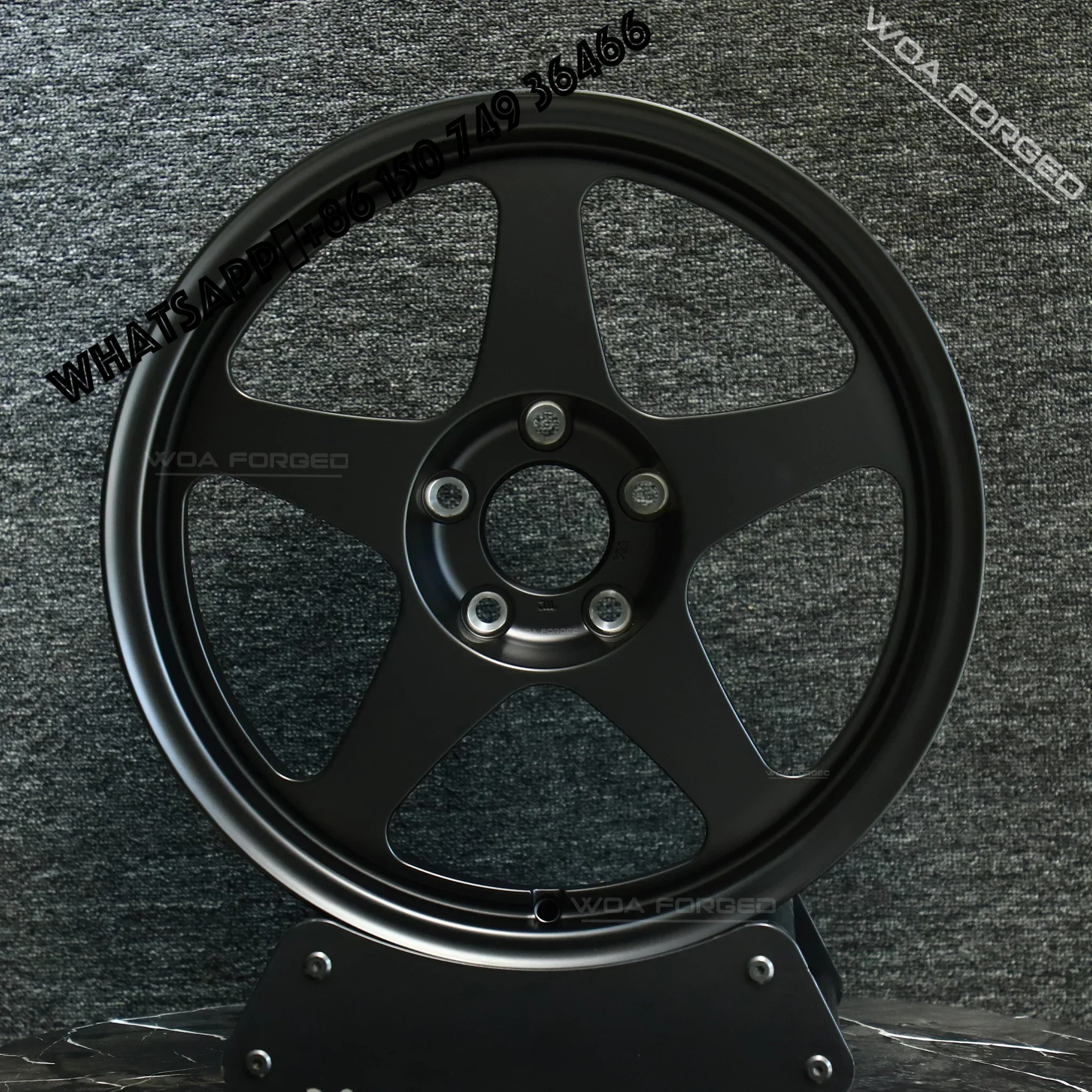 6061-T6 Evo 40mm Deep Dish Single-Piece Forged Alloy Wheel Rim Lightweight 5x120 Bright Finish Unique 25mm 30mm 20mm 98mm 100mm