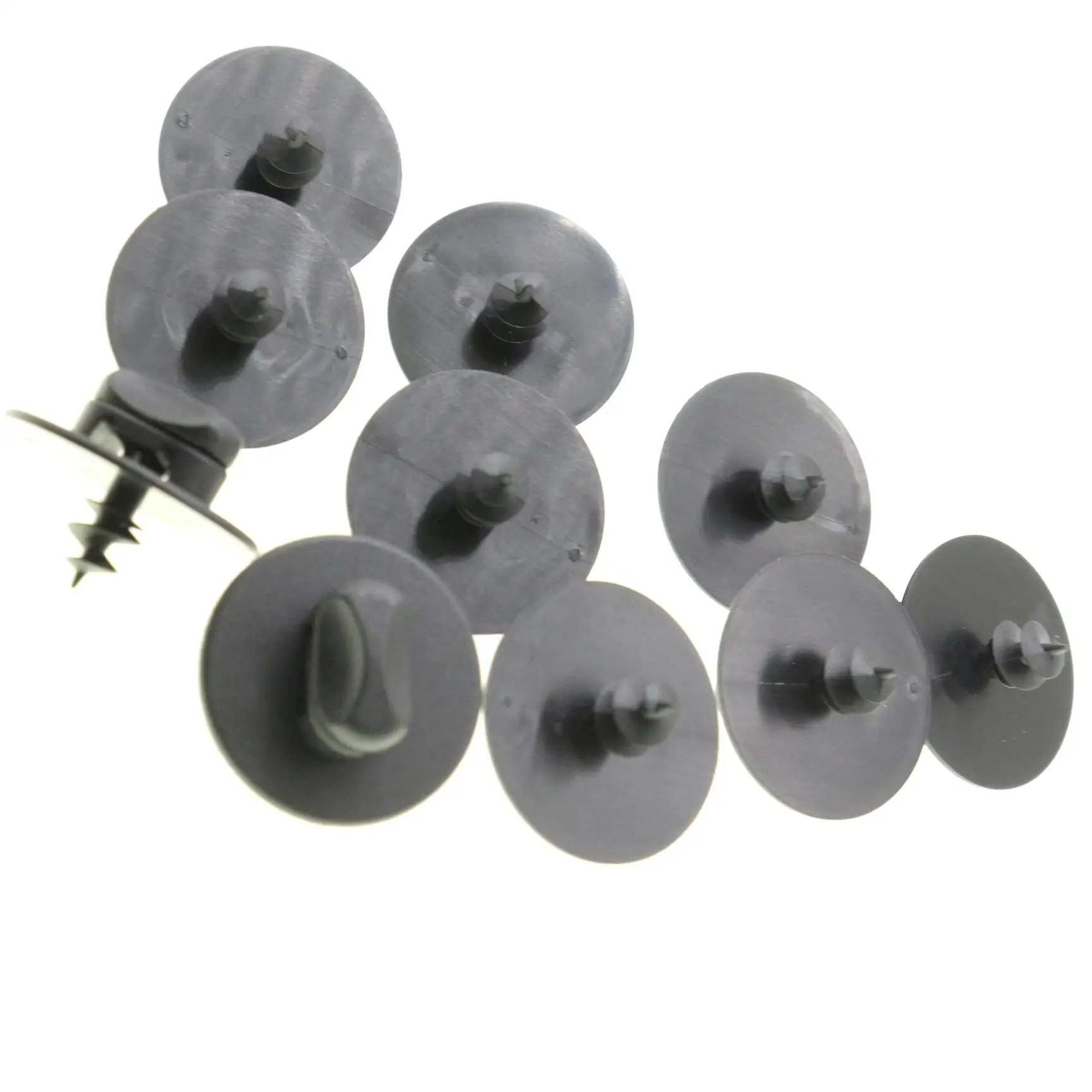 

10 Pcs Floor Mat Carpet Retainer Screw Lock Clip For VW Golf GTI Jetta Passat Rabbit R32 2005–2016 3D0864851B41 Nylon Fastener