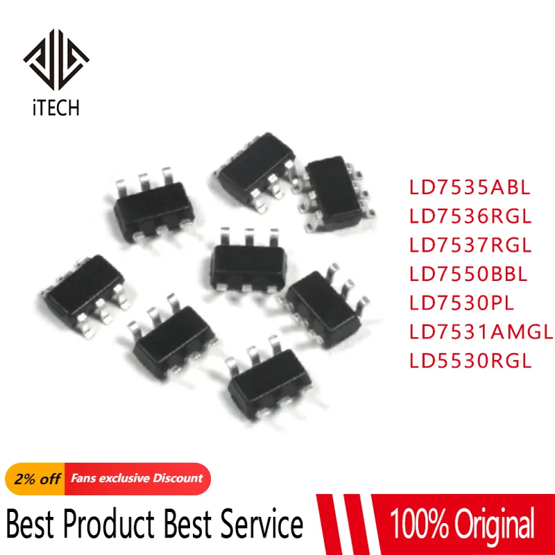 5PCS LD7535ABL LD7535BL LD7535 LD7536RGL LD7536 LD7537RGL LD7537 LD7550BBL LD7550 LD7530PL LD7530 LD7531AMGL LD7531 LD5530RGL