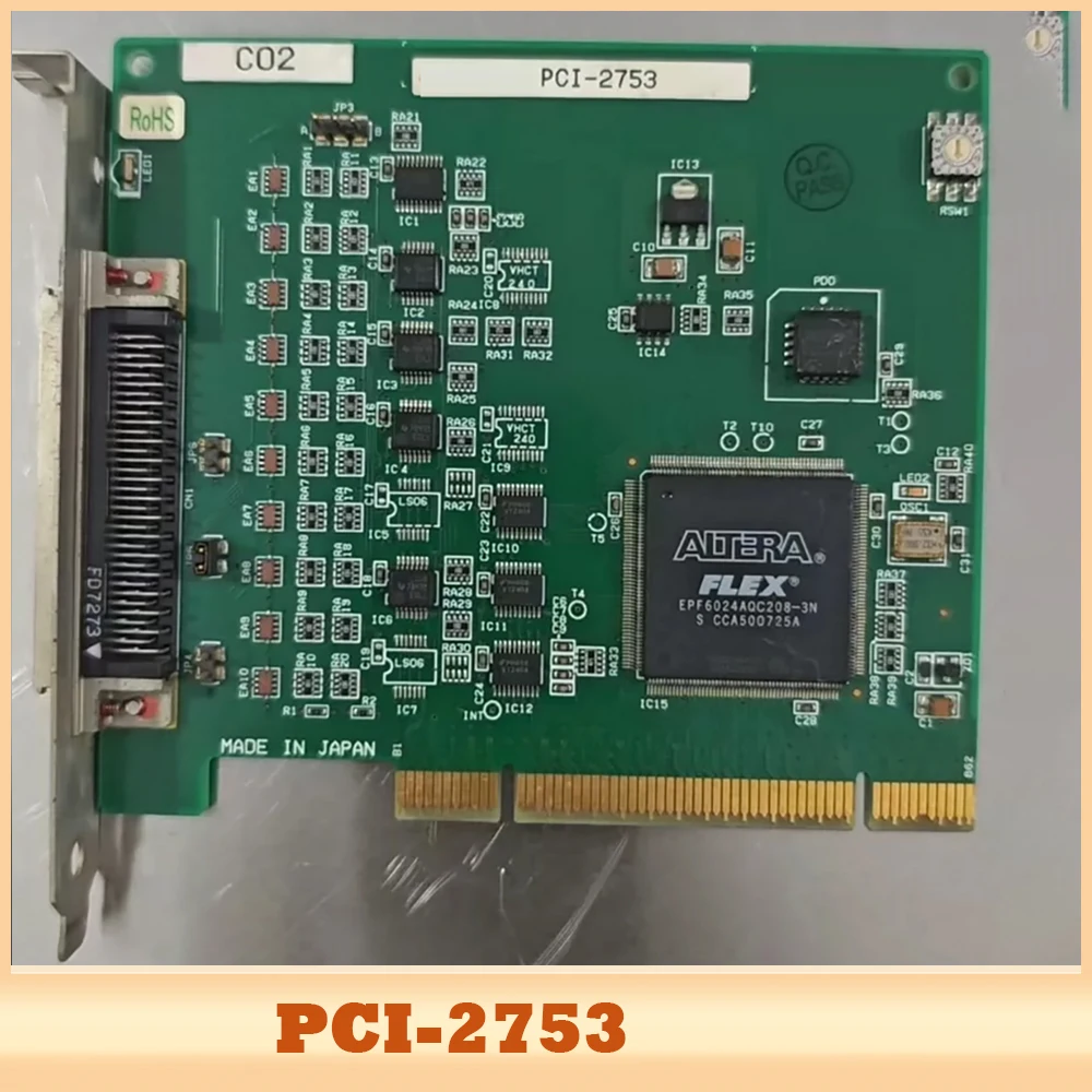 

Для карты сбора данных PCI-2753 интерфейса