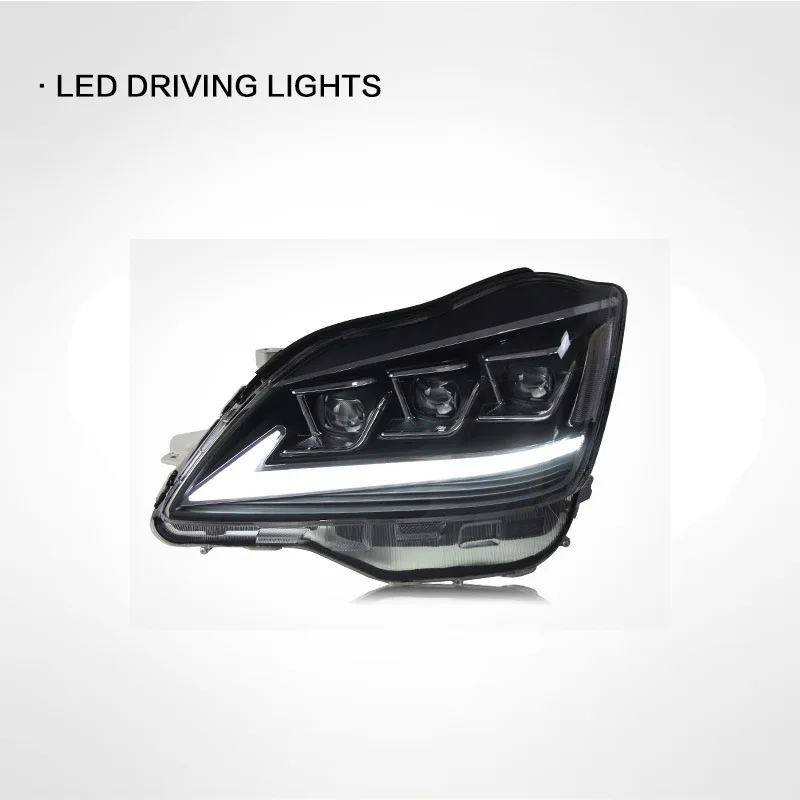 Car LED Headlights Assembly for Toyota Crown 2003-2009 LED Headlight DRL Dynamic Turning Front Head Lights Plug and Play