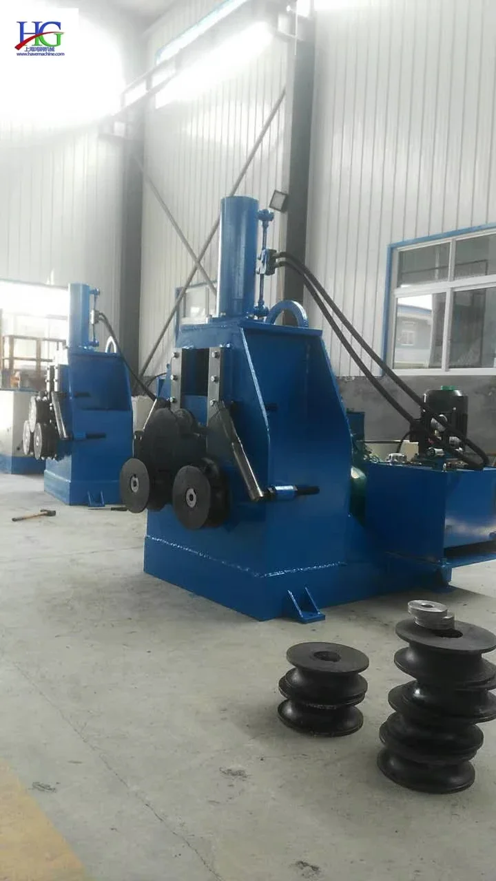 Hydraulic Round Bending Machine Section Bender Roller Profile Rolling Roladoras
