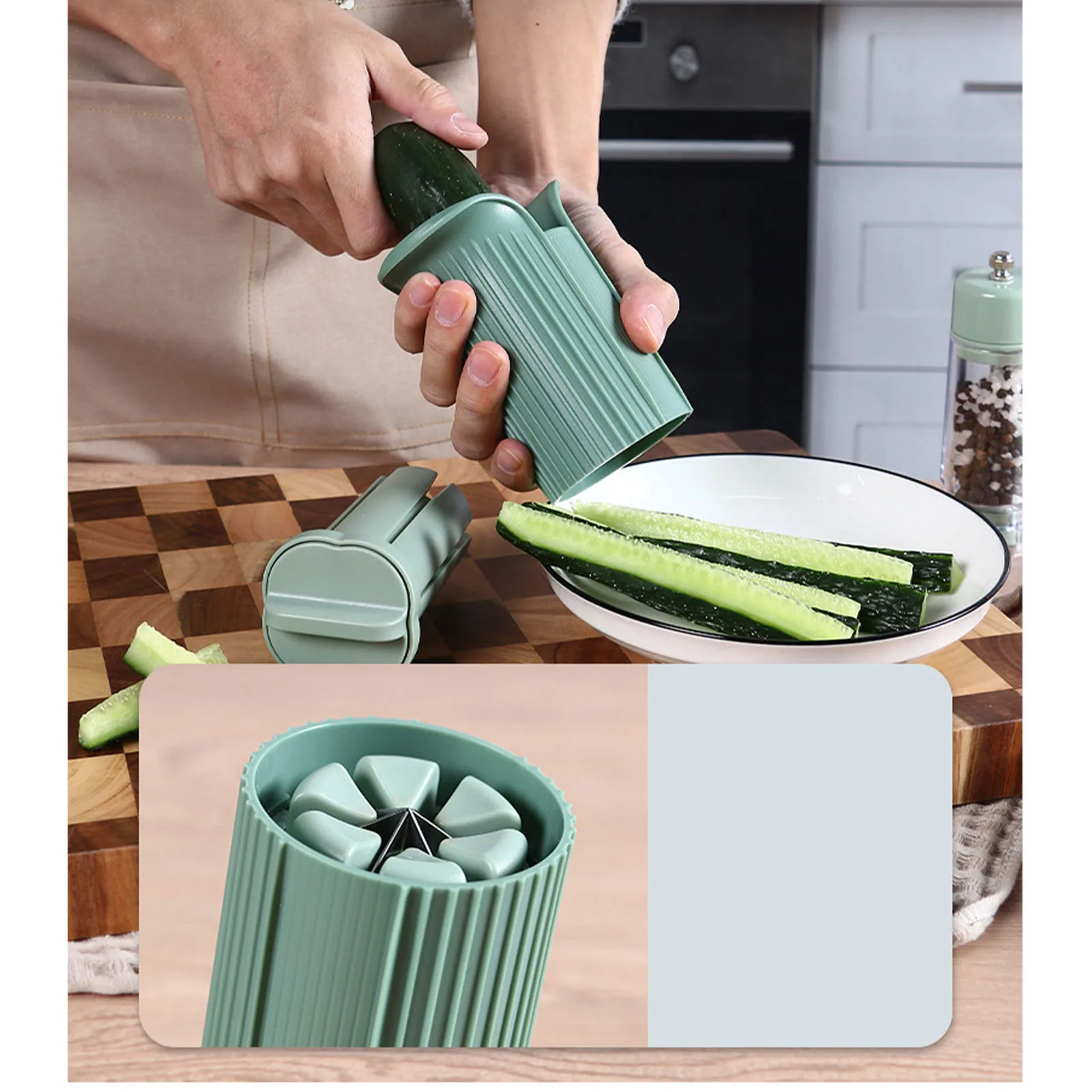 Multifunction Vegetable Fruit Divider Slicer Cutter Carrot Cucumber Grater Cutter Strawberry Huller Corer Tools Kitchen Gadget