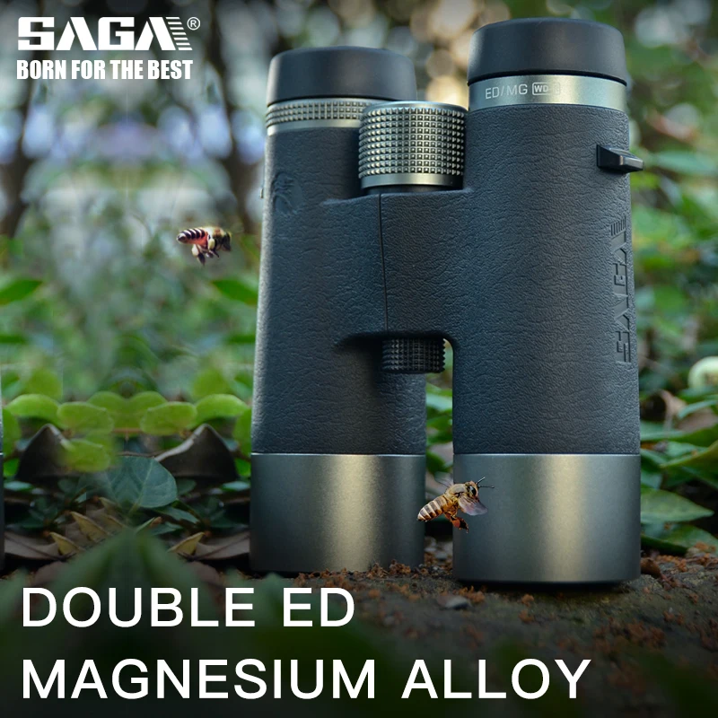 SAGA Dual ED Lens Binocular High Quality Professional Binoculars for Travel Camping Hunting Vision Bird Watching Outdoor