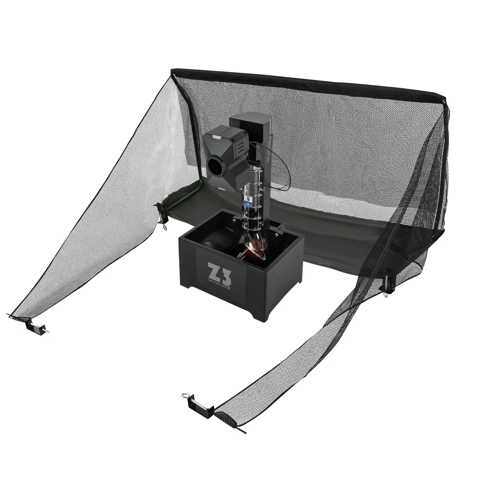 OUKANING Automatische Tafeltennismachine met Afstandsbediening, 100 Ballen & Net, Tafeltennisrobot, Ping Pong Bal Werpmachine 3