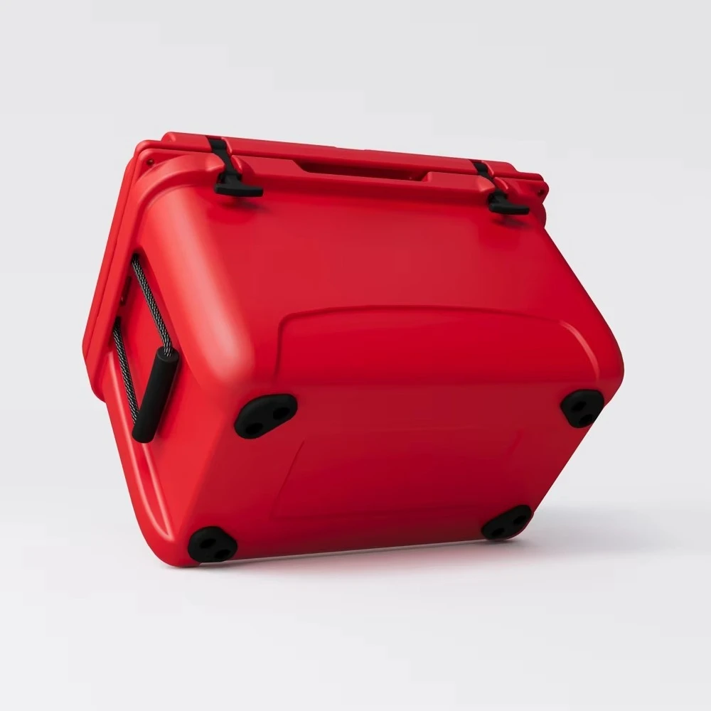 Factory 35L Portable Insulated PE Insulation Box Waterproof Outdoor Rigid Rotomolded Hunting Wine Storage Cooling Box - view 6