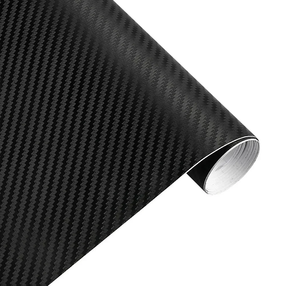 3D Carbon Fiber Auto Vinyl Wrapping Film Auto Motorrad Dekorative Aufkleber Wrapping Abdeckung Film Aufkleber Auto Zubehör