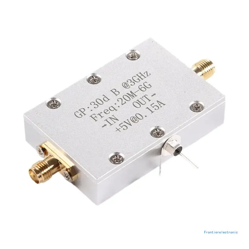 Radio Module, RF Amplifiers 5-20Mhz-6Ghz 30dB Broadband Low Noise Filter Module Low Noise Amplifiers DropShipping