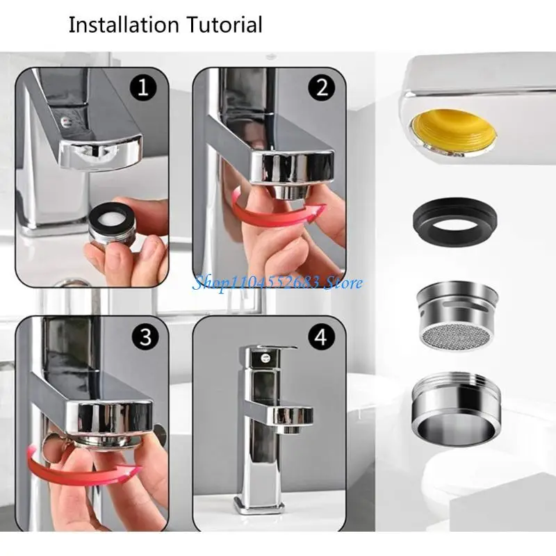 Y6GD benutzerfreundliche Gerätefeste Build Aerator Einfache Installation für den Sink -Wasserhahn