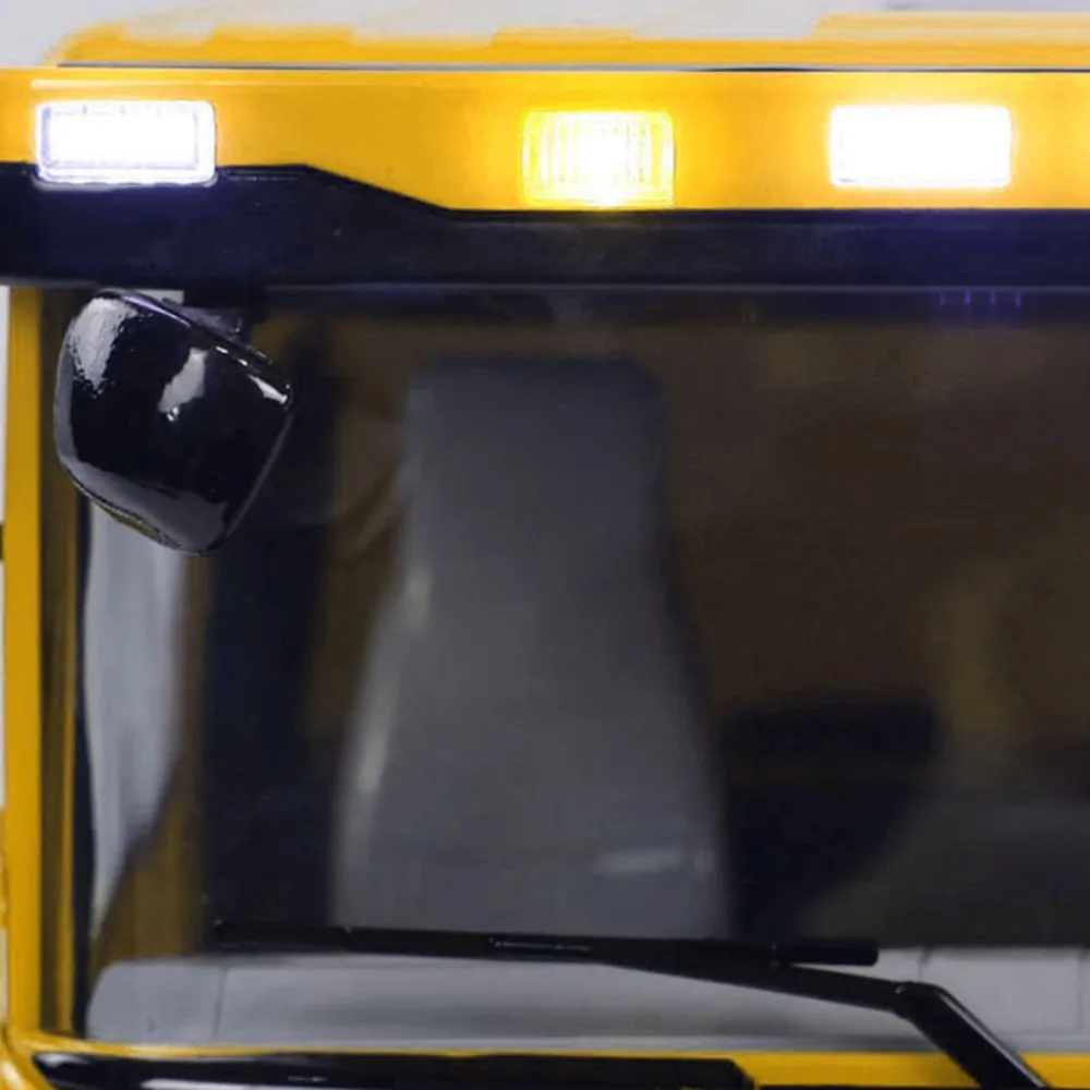 

Toy 8x8 1/14 RC Hydraulic Dump Truck Metal Remote Control Roll-on Full Dumper Finished Tipper Car Sound Light CarTH23913