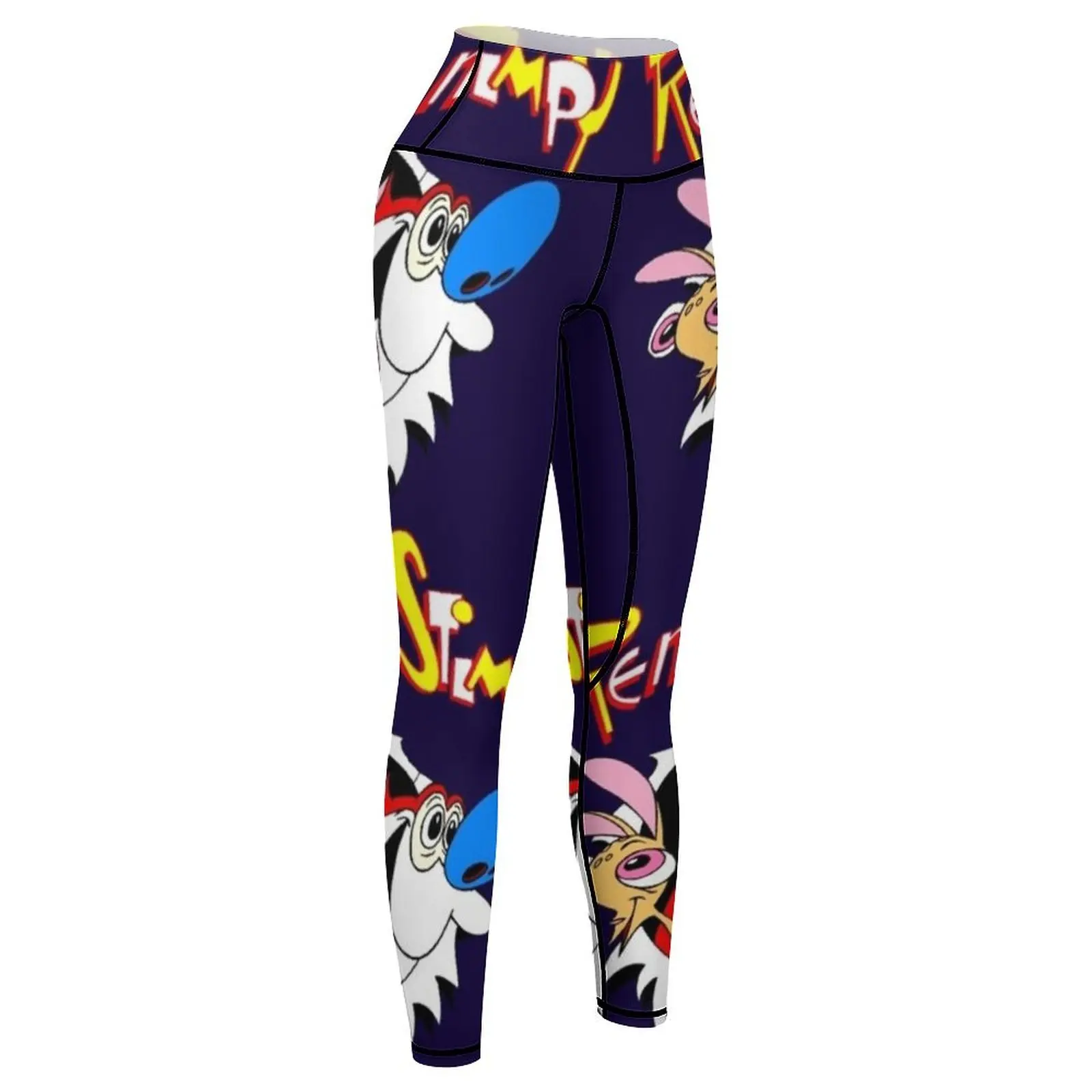 Ren and Stimpy Leggings gym's clothing Female legging pants Womens Leggings