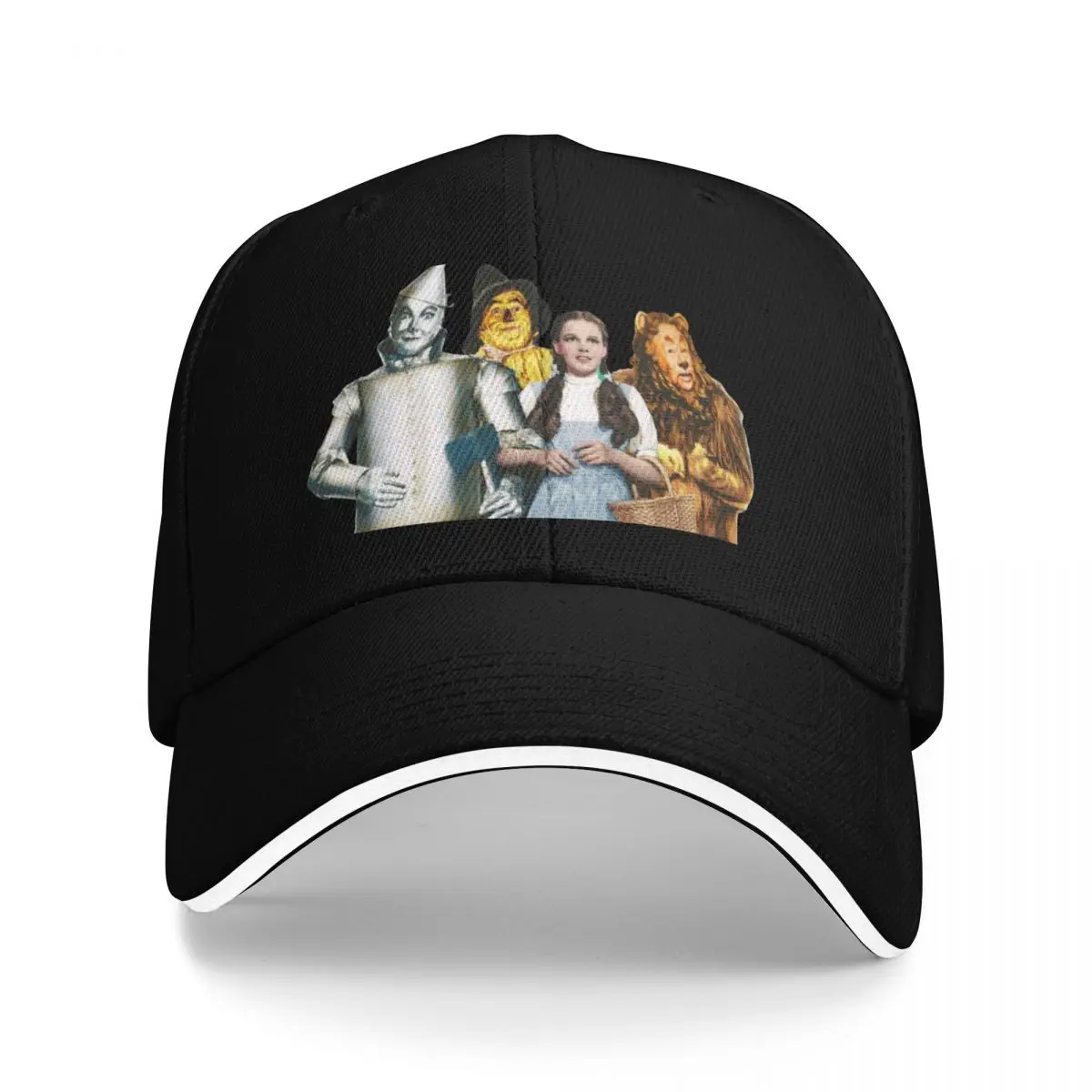 

Wizard Of Oz/ Dorothy Tin Man Scarecrow/No Place Like Home Baseball Cap summer hat Sunhat Designer Man Women's