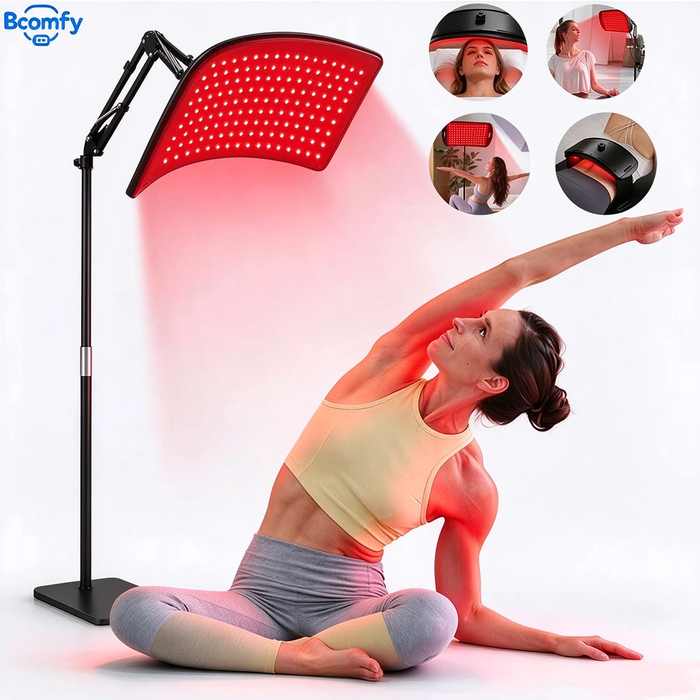 Red Light Therapy Torch 660Nm - อุปกรณ์บำบัดด้วยแสงสีแดง โคมไฟแผงไฟ LED อินฟราเรดใกล้ 660 นาโนเมตร