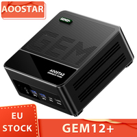 Aoostar Gem12+ Mini Pc Amd Ryzen 7 Pro 8845Hs 8 Core Max 5.1Ghz, 32Gb Ram 1Tb Ssd, Wifi 6 Bluetooth 5.2, 2*2.5g Lan, 2*Usb3.2