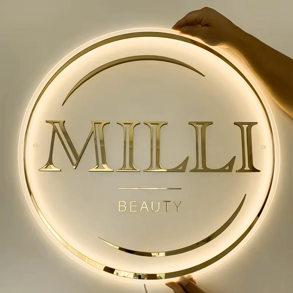 

Открытый уличный знак с логотипом, реклама, 3D светодиодный световой короб, круглый световой короб, знак, уличная вывеска, световой короб с подсветкой