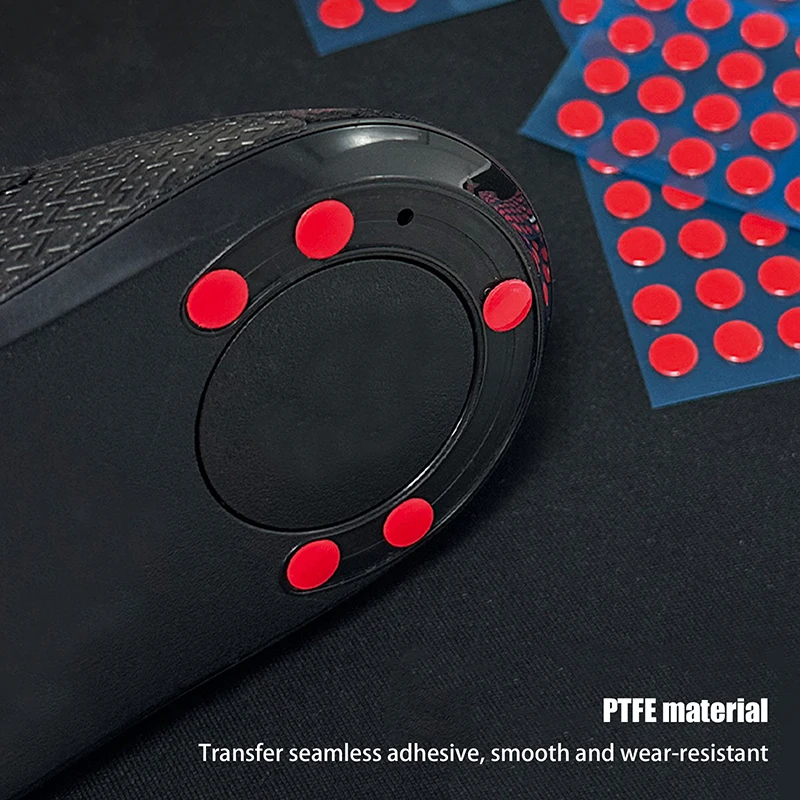 △ 20Pcs 6.5MM Diameter Small Dots Foot Pad Universal Mouse Glide Skates For Rubberized Mouse Foot Glide Feet Sticker