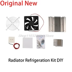 TEC Electron Semiconductor Refrigeration Cooler Cooling Plate DIY Radiator Local Cooling Small Space Cooling Device Kit DC12V