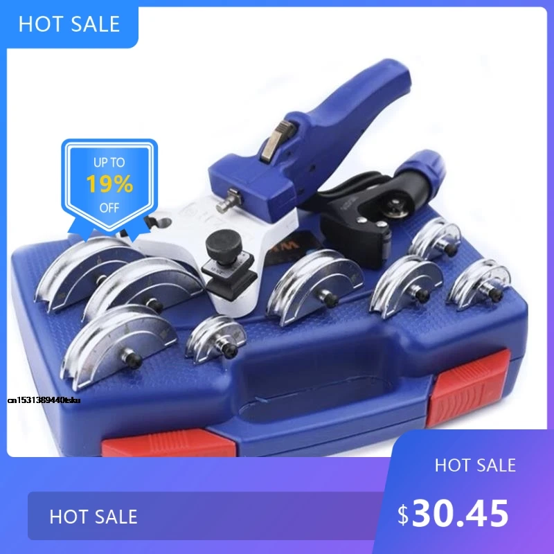

0728 Useful WK-666 Small Diameter Thin Pipe Wall Mechanical Ratchet Bow Type Pipe Bender Small Pipe Diameter Combin