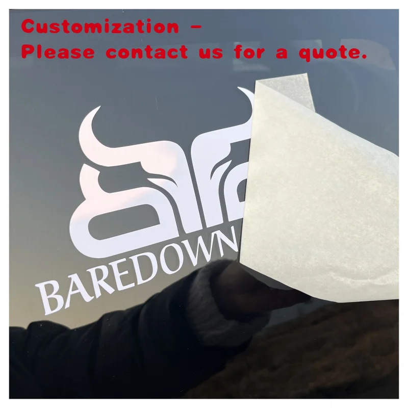 

custom.Resistant Custom Design Auto Vehicle Bumper Sticker Die Cut Removable Transfer Vinyl Car Sticker Decal Car Wi