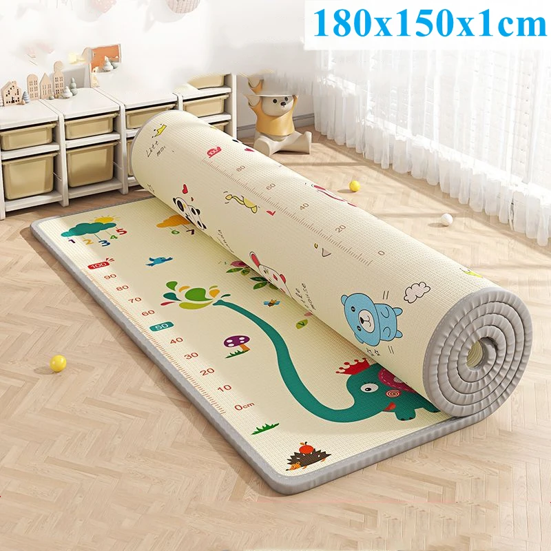 Double Sided Pattern Baby Activities Crawling Play Mats Non-toxic EPE Baby Activity Gym Room Mat Game Mat for Children's Mat Rug