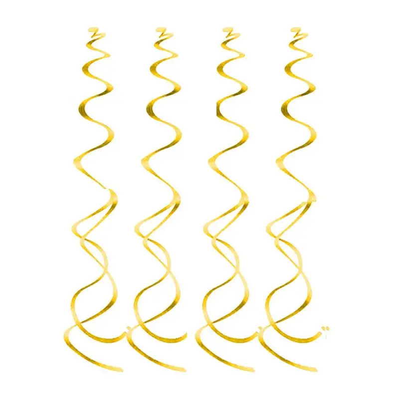 

Декоративные подвесные украшения ABHZ в виде спиралей для вечеринок, украшения для потолка, декор для дня рождения, подвесные спиральные элементы из ПВХ