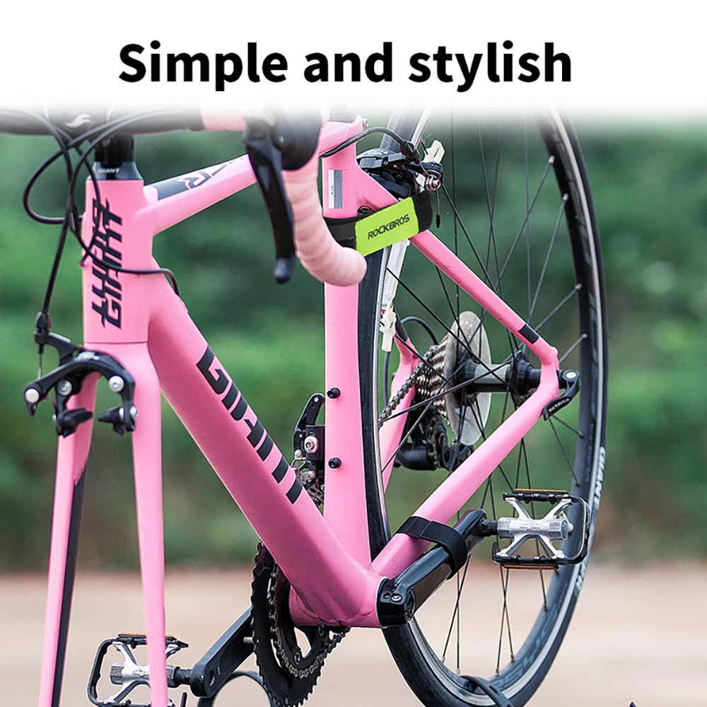 ROCKBROS Fahrrad-Gurtband, rutschfest, verstellbar, für Outdoor-Radfahren, Gepäckbündelung und Aufbewahrung – Detail 13
