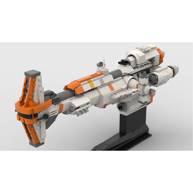 Estrella película Moc ladrillos de construcción martillo flota nave espacial modelo tecnología de construcción bloque Modular Navidad DIY juguete regalos de vacaciones