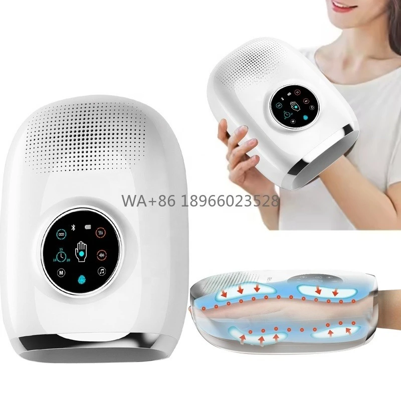 for Arthritis and Carpal TunnelUpgraded Hand Massager with Heat, Compression, Blue-tooth Speaker, Cordless Hand Massager TooL