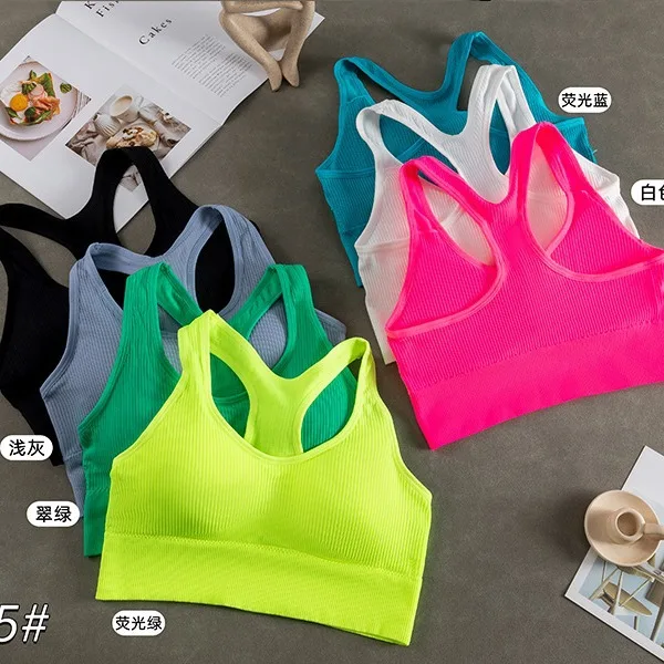 2024 New Yoga Set Women Multi-colors Sportswear Gym Top Bra Fitness High Waist Leggings Workout Sports Suits Clothes Tracksuit