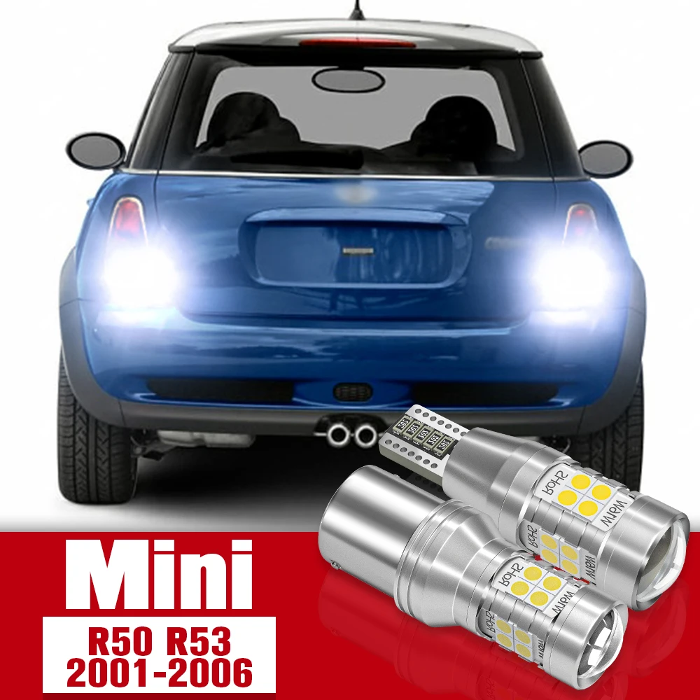 

2pcs LED Accessories Reverse Light Bulb Lamp For Mini Cooper R50 R53 2001 2002 2003 2004 2005 2006