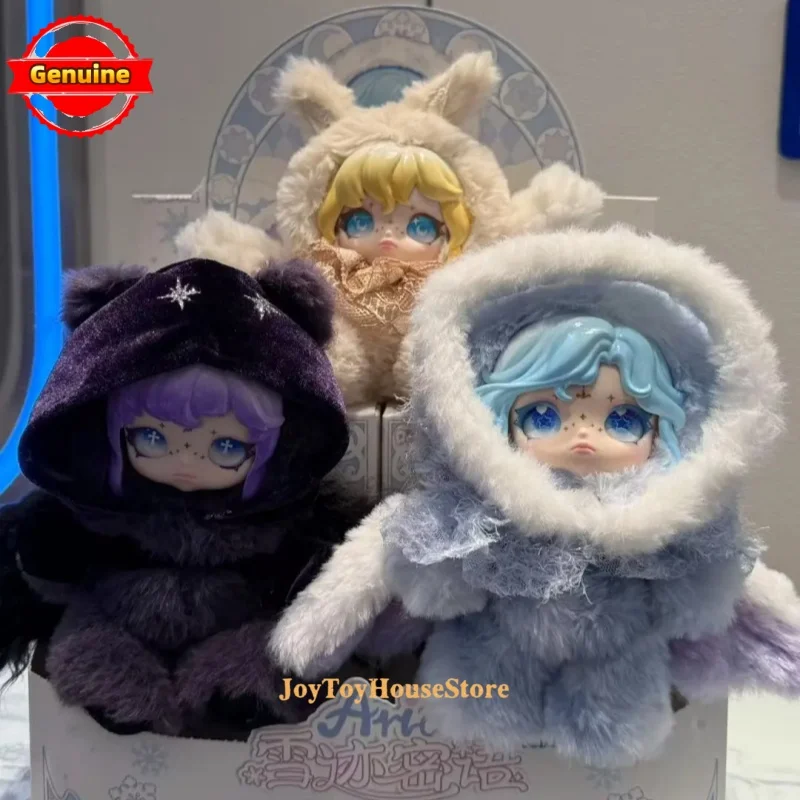 Original Dumia Aria Whisper Of Snow Traces Series Blind Box Vinyl Kawaii Aria Doll Action Figure Mystery Box Cute Birthday Gift