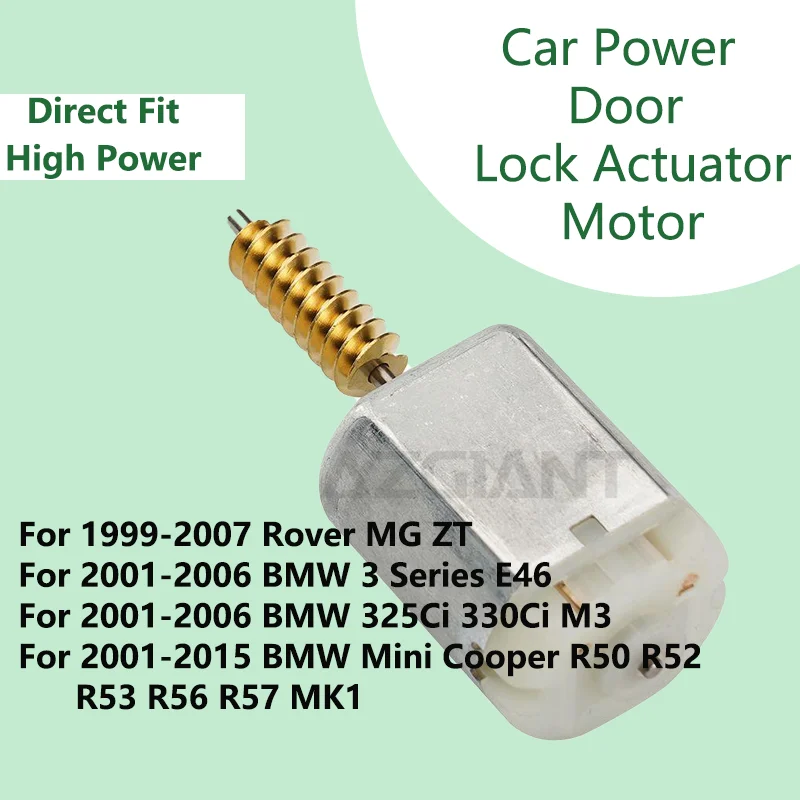 20005 3D1314/3A4431/3C3001 Car Central Door Lock Motor For Rover MG ZT/BMW 3 Series /325Ci 330Ci/ BMW Mini Cooper Repair Parts