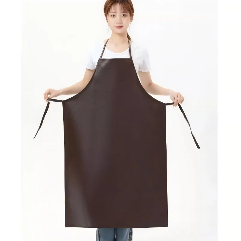 1Pc Leather Welding Apron Polyurethane Equipments Welder Thermal Insulation Protection Wears Welding Protective Aprons 97×65CM