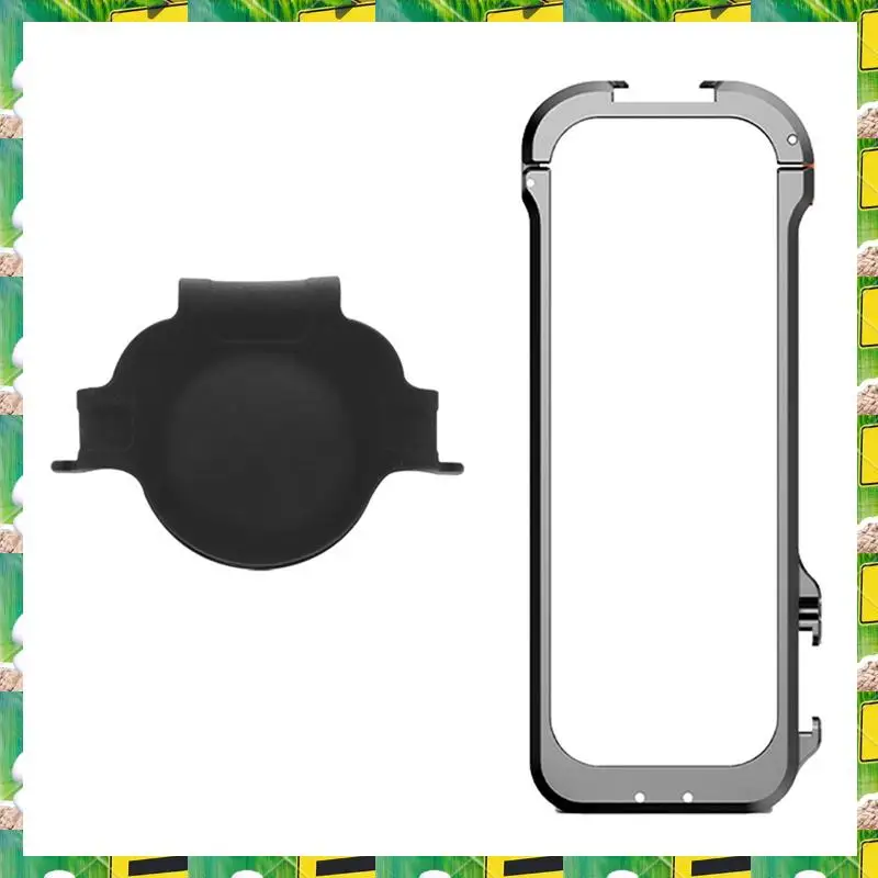 3C Electron For Insta360 X4 Metal Frame, Sports Camera Cage Expansion Bracket Fixing Clip, Horizontal Shooting Accessories,For I