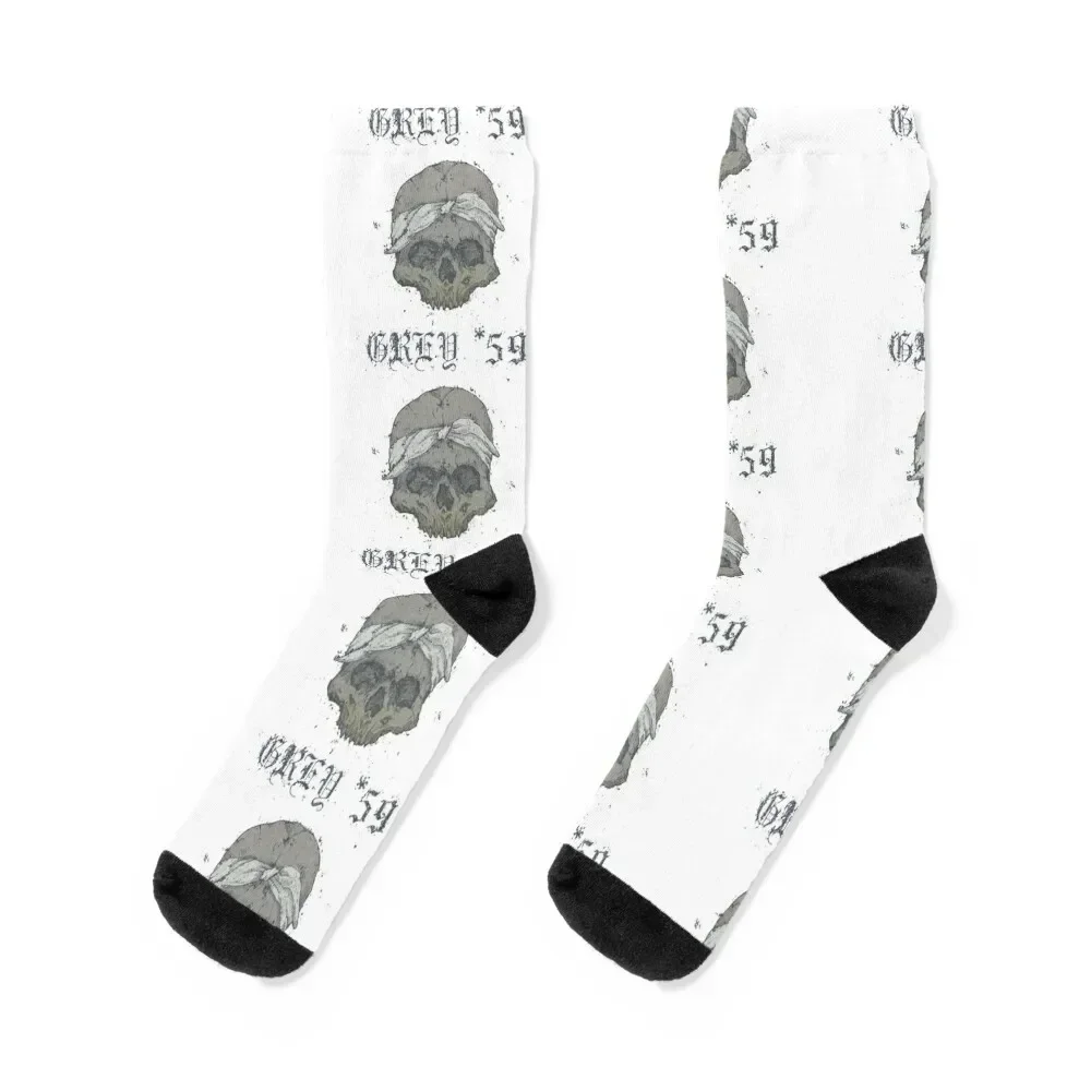 

Greyfivenine Socks floor crazy happy snow Socks Women's Men's