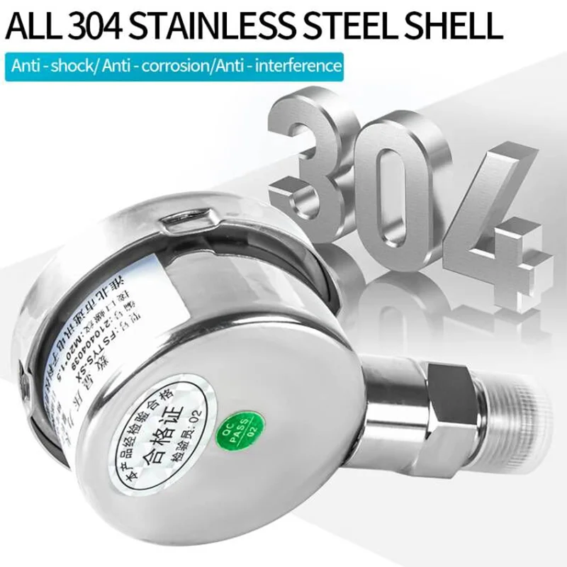 0-400bar Hydraulikmanometer 200bar 300bar 400bar Hochdruckmessgerät 60mm M20*1,5 LCD-Display Digitales Druckmanometer