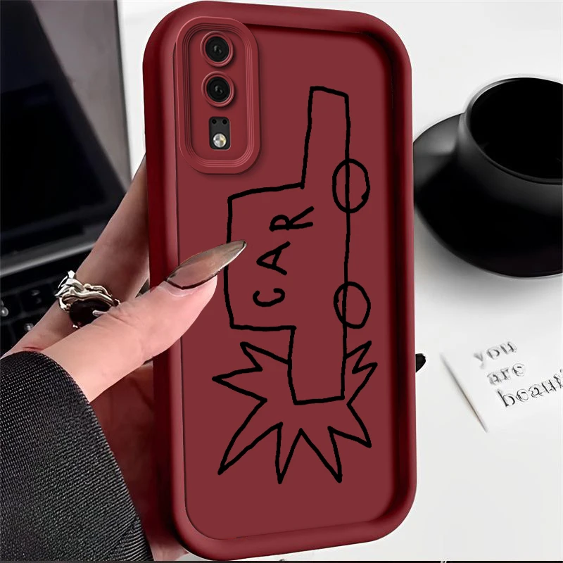 for Huawei MATE 10SE NOVA Y70S enjoy P50 PRO P30 P40 LITE P20 soft Lovely shockproof cute girl phone case Casing