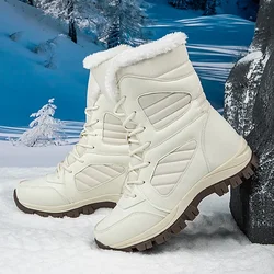 women Fashion Winter Sneakers Snow Boots Waterproof Super Warm women Shoes Outdoor Male Work Hiking Jogging Plush Boots