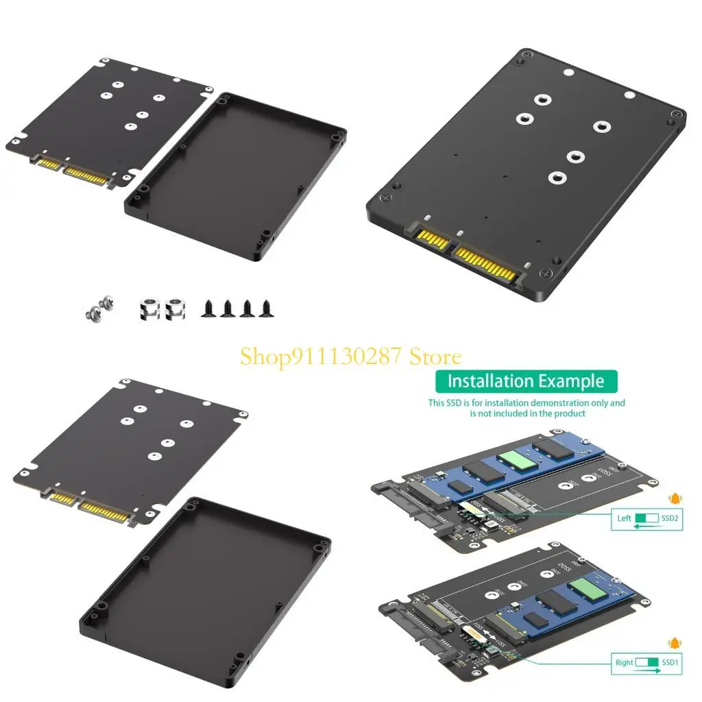 

J1HC Fast speed M.2 B NGFFs SSDs to 2.5in SATAIII Converters Multiple Layer PCBs And Universal Hardware Compatibility