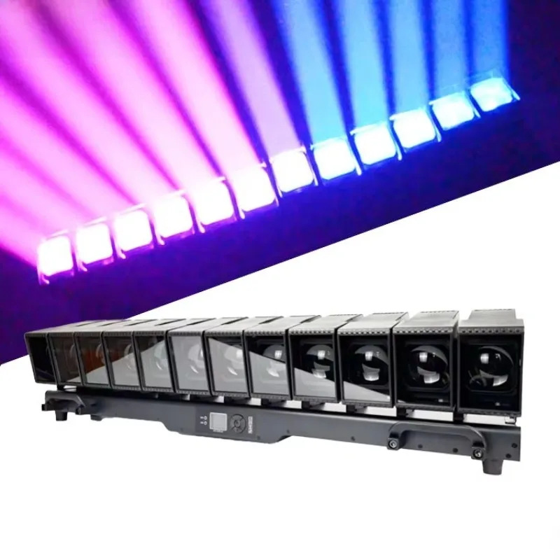12X60w pixel beam of light zoom Light Emitting Diode Mobile Headlight 12x60w RGbw Light Emitting Diode