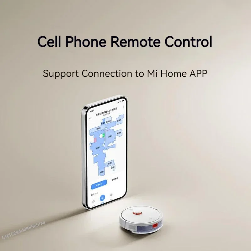 XIAOMI MIJIA 로봇 aspirador mopa 3C Plus 5000Pa 가정용 레이저 네비게이션 자동 진공 청소기