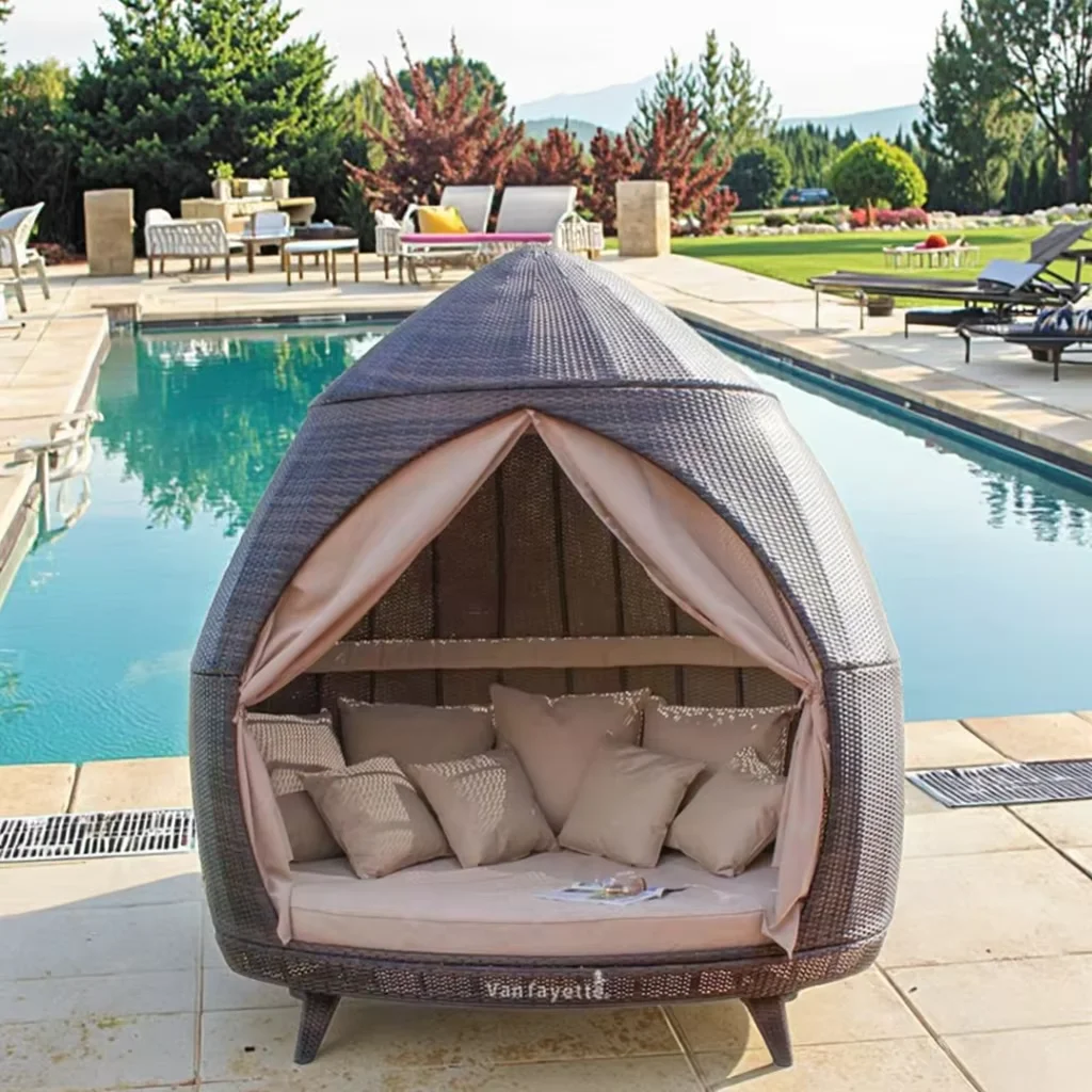 *Top Quality Outdoor Day Bed Garden Furniture Outdoor Bed Pool Lounger Outdoor Couch Daybed