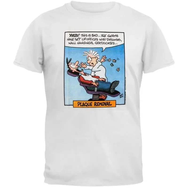 Plaque Removal Comic Adult T Shirt