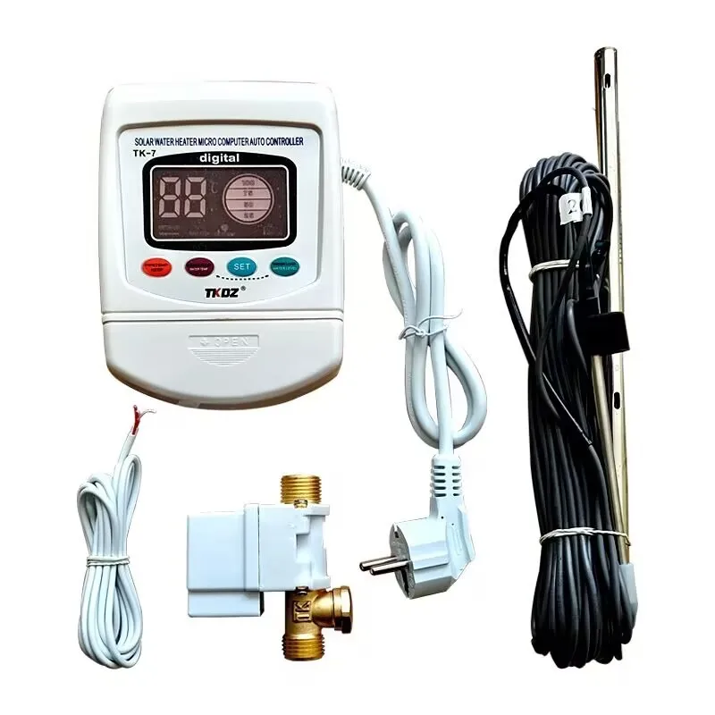 220VAC 110VAC 1500 واط سخان المياه بالطاقة الشمسية وحدة تحكم في المستوى درجة حرارة الماء TK-7 الحواسيب الصغيرة التدفئة الذكية